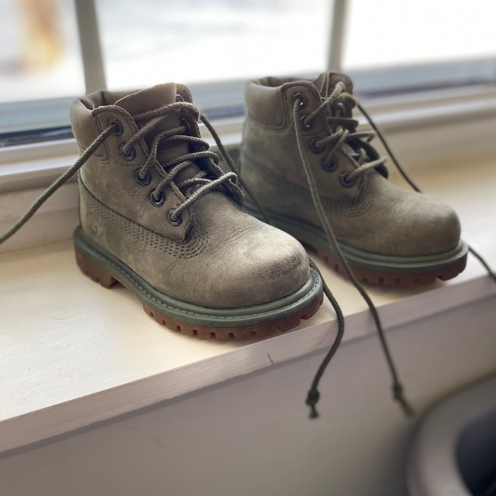 Timberland Toddler Green Boots